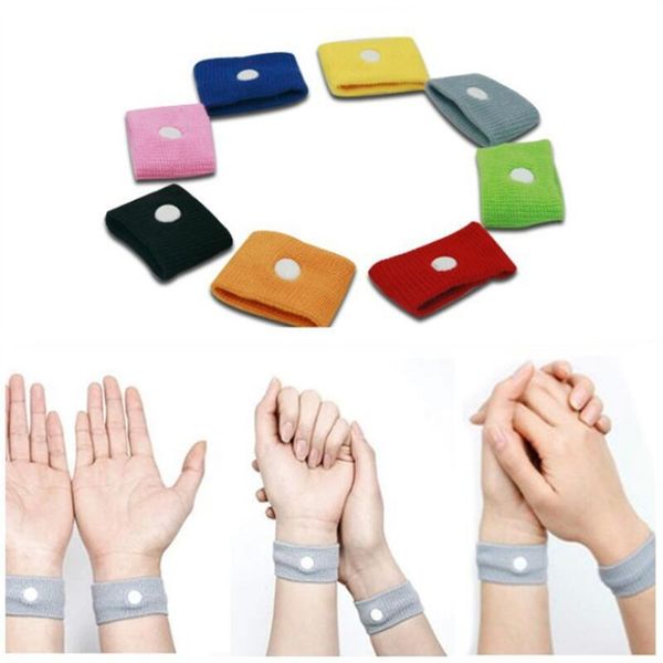 

1500pcs /lot anti nausea wrist support sports cuffs safety wristbands carsickness seasick anti motion sickness motion sick wrist bands lx334