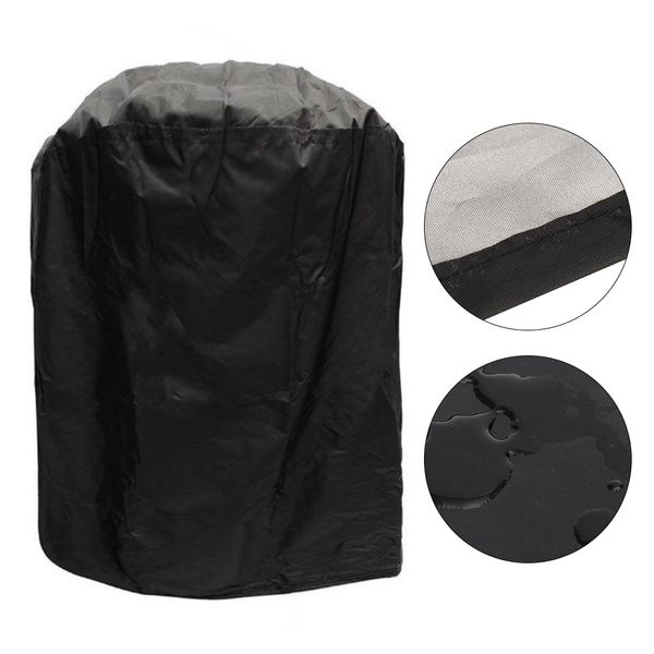 

protective dustproof round shape garden patio bbq grill cover waterproof smoker