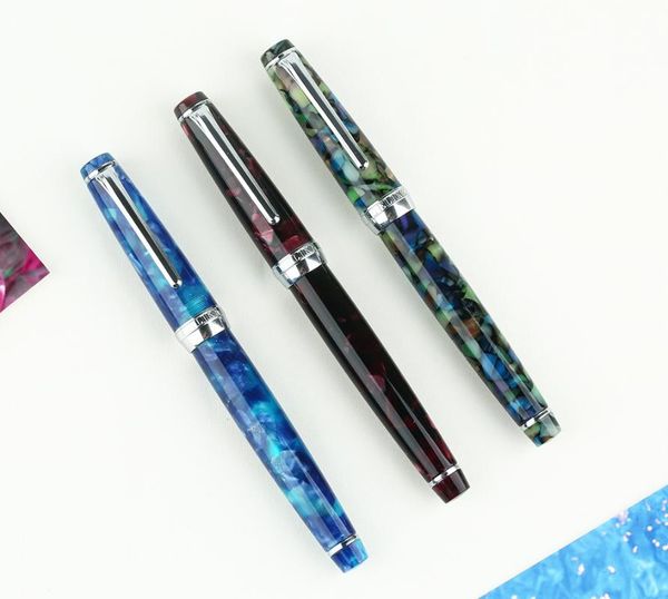 

fountain pens moonman delike pen moon series acrylic resin iridium ef/f/small bent writing gift set for business office