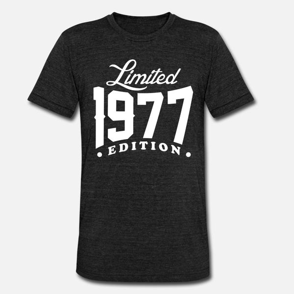 

born in 1977 limited edition t shirt men personalized short sleeve s-xxxl normal famous comical summer style leisure shirt
