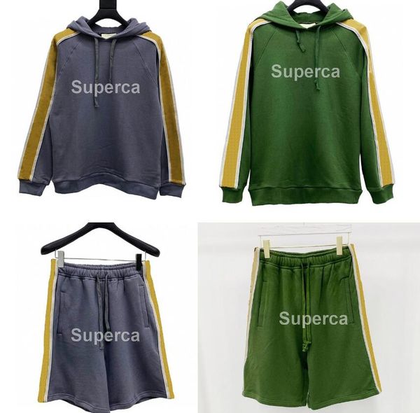 

20ss qaulity cottom men designer hoodies tracksuits with shorts hoodie sweater mens women sweatshirt men s clothing size:s-xl h8981rf, Black