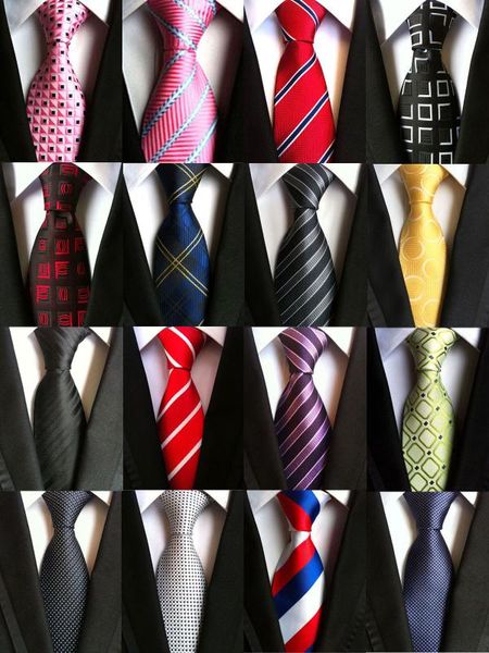 

ricnais 8cm men's tie silk plaids floral luxury necktie striped ties for men business formal dresses wedding accessories boy tie, Black;gray