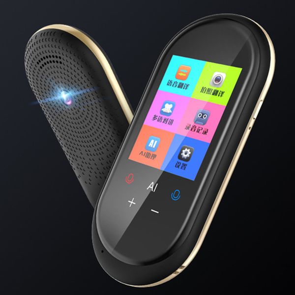 

portable smart wireless voice translator real time interactive support 70 languages no noise support p wifi hd translation