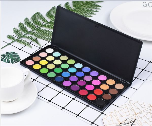 

wholesale make-up style 40 colour long eye shadow pearl matte non-flying powder smoky makeup large eye shadow