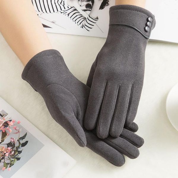 

women winter warm gloves wrist mittens driving ski female gloves outdoor sport autumn winter luvas motociclismo, Blue;gray