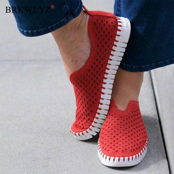 

hollow out summer women sandals shoes breathable soft casual loafers female flats shoes on ladies footwear zapatos mujer, Black