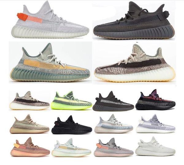 

yecheil black static reflective synth antlia men women running shoes kanye west gid glow clay beluga 2.0 butter semi kanye sneakers, White;red