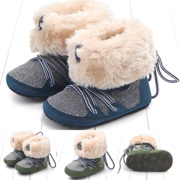 

toddler kid baby girls boots toddler first walk striped warm winter shoes striped lace-up shoes winter 2020