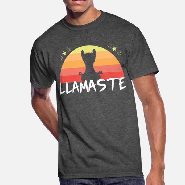 

llamaste cute llama t shirt men designer cotton o-neck normal interesting basic spring autumn letter shirt