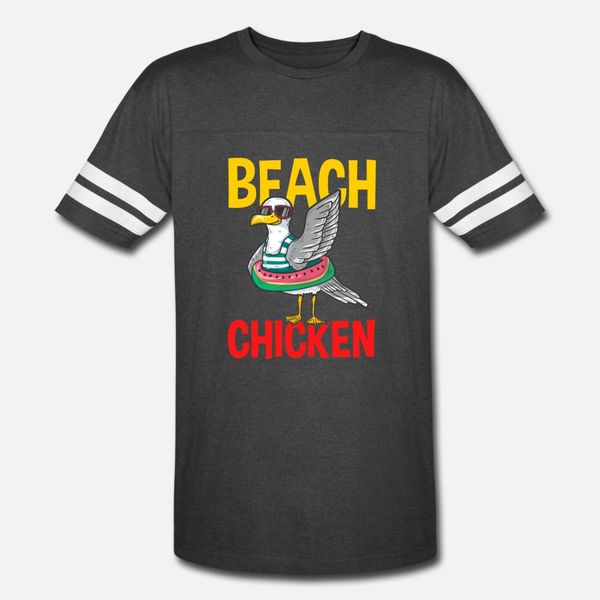 

funny beach chicken design for seagull lovers t shirt men character short sleeve o-neck interesting basic spring autumn cool shirt