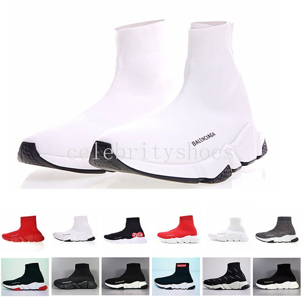 

simple air cushion socks shoes men's and women's running shoes wear-resistant bottom high elastic knitted surface breathable outdo