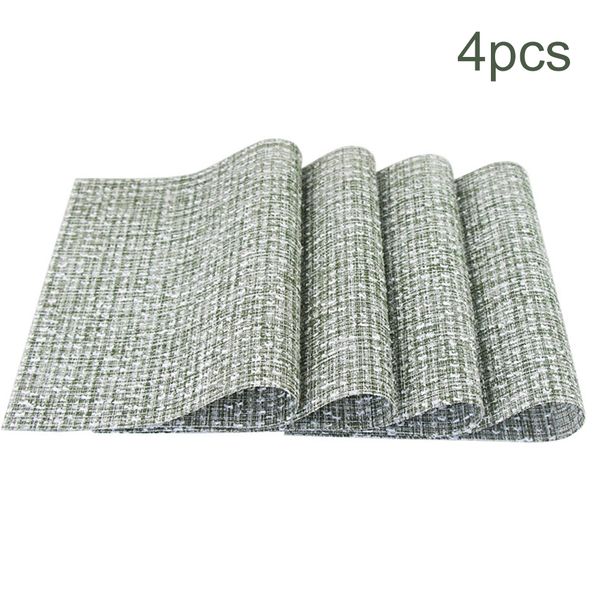 

elegant placemat heat resistant l table mat dining room home decoration