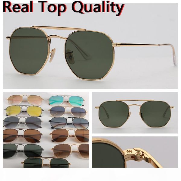 

sunglasses brand designer sunglasses sun glasses shades for men women uv400 glass lenses with leather case, retail packages, White;black