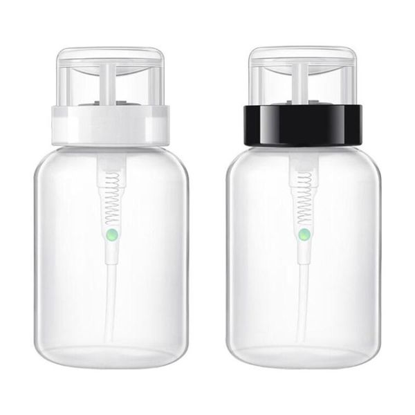 

storage bottles & jars 200 ml cosmetic refillable nail polish remover transparent bottle cleaning liquid containers spray makeup tools