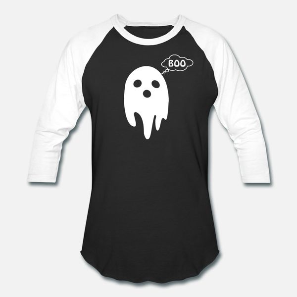 

boo cute funny halloween ghost t shirt men crazy cotton round collar costume crazy humor spring autumn standard shirt