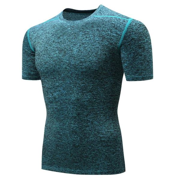 

3d printing superhero / men long sleeve t shirt gym compression tights fitness t-shirt running tihgts shirts, Black;blue