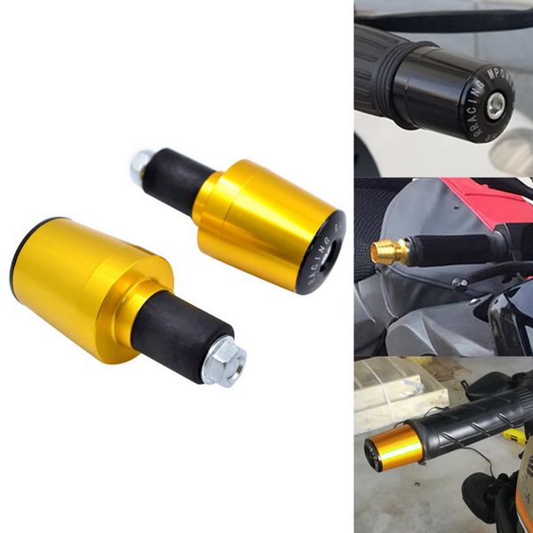 

7/8'' cnc universal motorcycle handlebar grip ends motocross anti vibration silder plug motorcycle accessaries