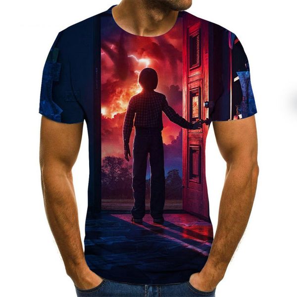 

new skull fire skull halloween clothing 3d print shirts funny harajuku oversized men clothing