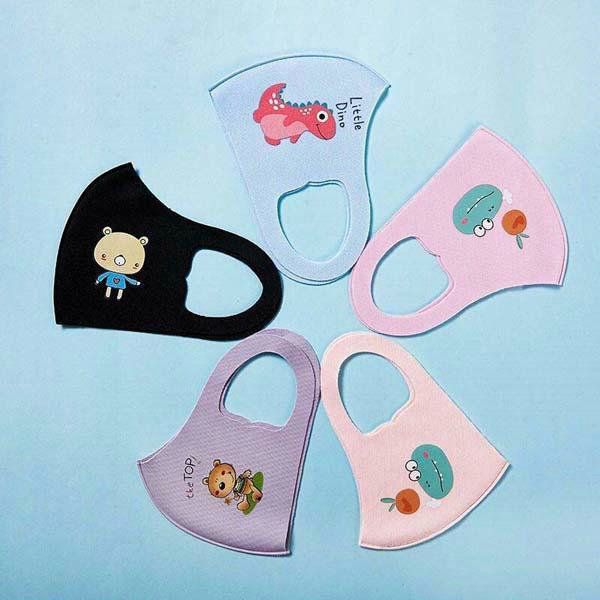 

cotton ship fashion comfortable mask face designer 3-layer fast dustproof earloop in kids stock masks xhlight kzzav