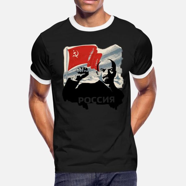 

lenin russia revolution udssr communist putin mosc t shirt men personalized cotton o-neck basic solid loose comfortable spring autumn