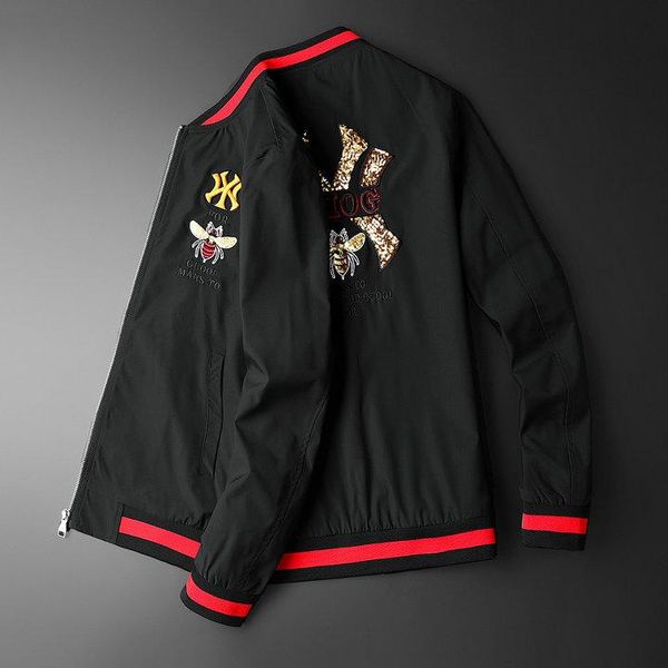 

mens jacket 2020 luxurious clothing designer jacket new autumn and winter casual thickened cotton fashion brand hip hop stylist jacket, Black;brown