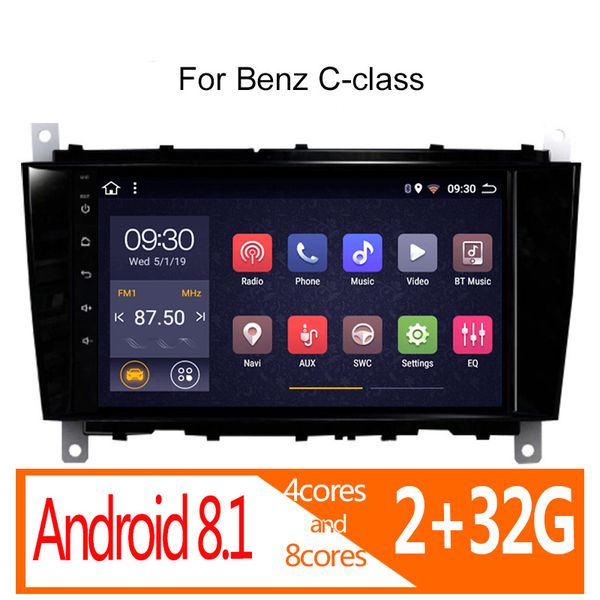 

autoradio android 2+32g for c-class clase c w203 2004 2005 2006 2007 clc w467 2008 2009 2010 2011 car radio auto navi coche car dvd