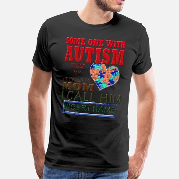 

вставьте вашу аутизм kid na тенниска мужчины напечатанного размера с коротким рукавом s-3xl уникального подарок нового стиля лето новизна ру