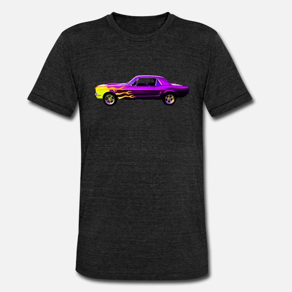 

flame yellow on purple 65 t shirt men designer 100% cotton crew neck trend interesting comical spring family shirt