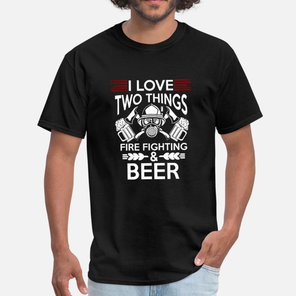 

fire fighter t shirt men printed short sleeve s-3xl gents crazy funny casual spring leisure shirt