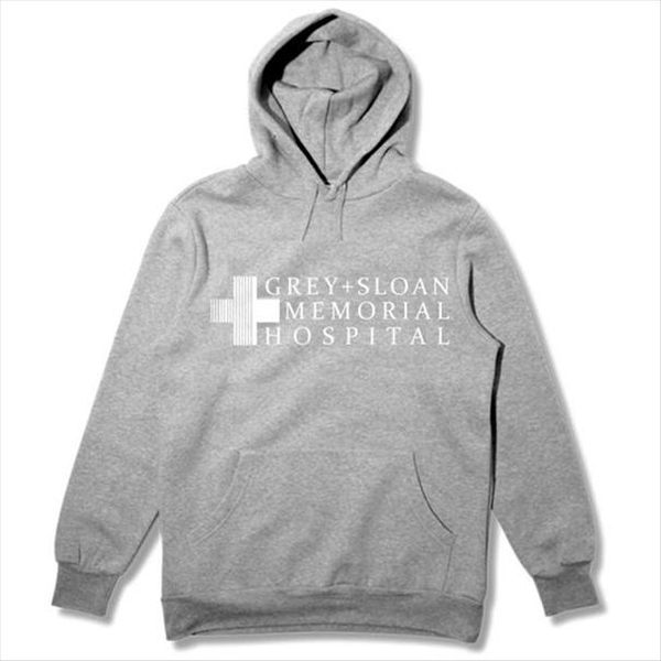 

sugarbaby grey sloan memorial hospital hoodie greys anatomy hoodie long sleeve fashion casual tumblr jumper, Black
