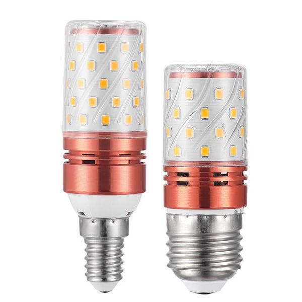 

e27 e14 8w 12w 16w smd2835 светодиодные свечи лампы 220в 230в экономия энергии теплый / холодный белый led corn лампы bombillas домашний све