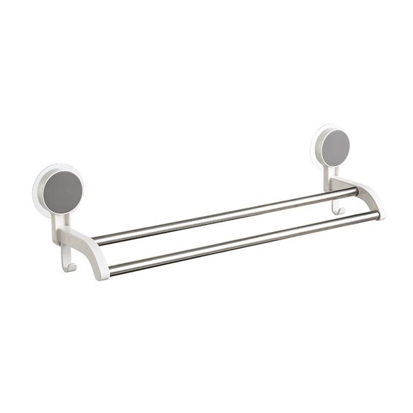 

stainless steel bathroom storage practical no drilling towel rack wall mounted