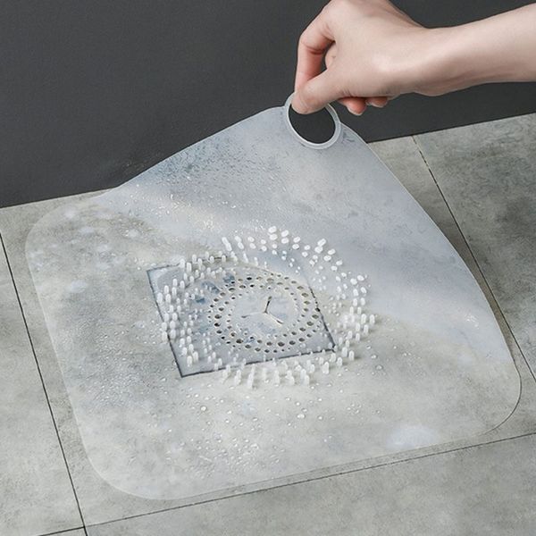 

large silicone deodorant floor drain piece toilet silicone anti-blocking floor drain pad sewer supplies 86