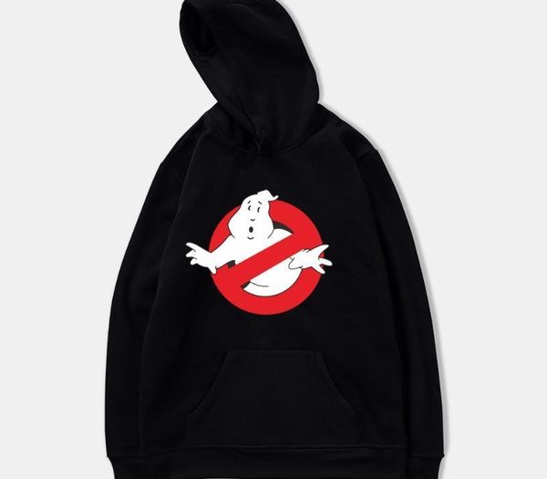 

ghostbusters movie printed hoodies men women funny ghost busters hoodie sweatshirt men punk style jacket coat brand clothes, Black