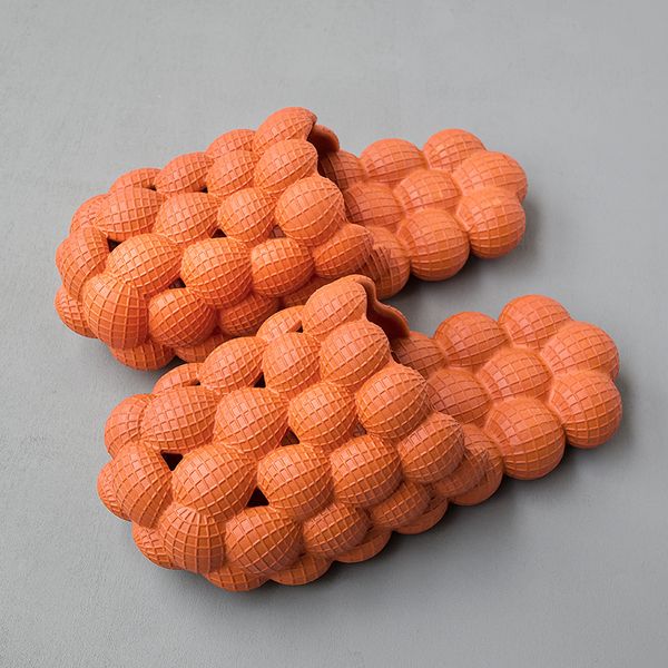 

2020 fashionable home sandals summer floor skid proof floor slide indoor family solid color flat bathroom sandals, Black