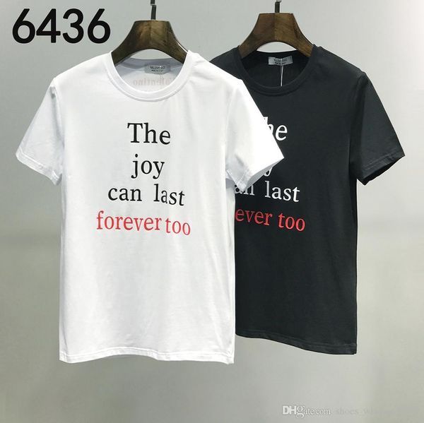 

20fw luxury women mens designer t shirts polo shirts t shirt herren firmata homme tee dress shirts summer brand short tee 1t65, White