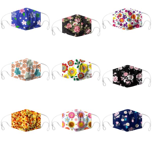 

soft face mask earmuffs silicone mask strap prector designer printed mask lan holder prective facemask earloop adult#289, Black