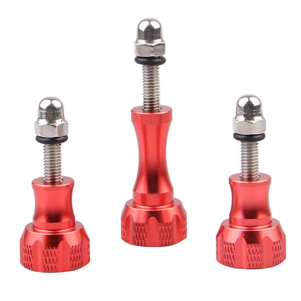 

3pcs long short thumb knob high strength screw set aluminum alloy for gopro hero