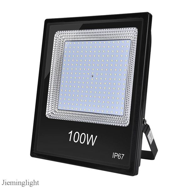 

us stock led flood light 100w ip65 waterproof floodlight 6000k rectangular flood led outdoor lights garden landscape super bright 110v