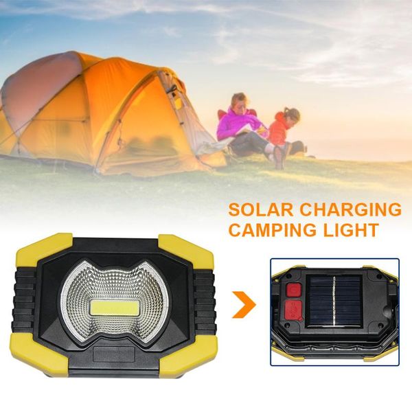 

led hanging fishing rechargeable adjustable angle abs emergency solar powered hunting outdoor work light portable