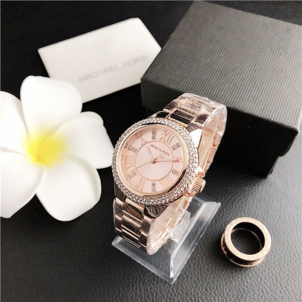 

33mm new fashion casual steel band womens watch, personality trend wild retro simple men's and women's watch, Slivery;black