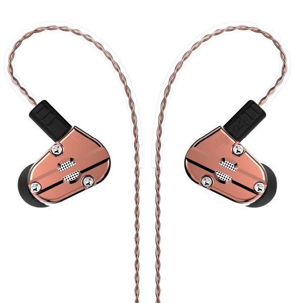 

cgjxsrevonext qt5 1dd 1ba hybrid in ear earphone hifi dj monitor running sport earphone earplug headset earbud qt2 /qt3 t6190617