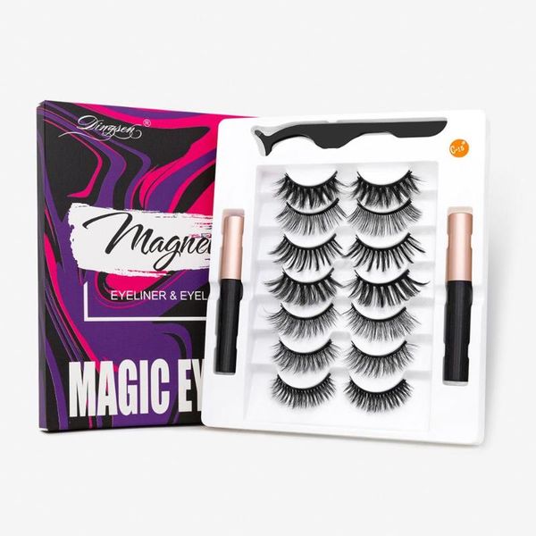 

false eyelashes 7 pairs of magnet set