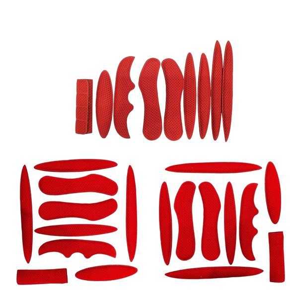 

3 set cycling cycle bike helmet padding kit bicycle universal foam pads set