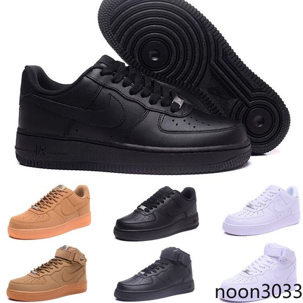 

wholesale 10x forces low airs cushion 1 one running shoes for men the pure white sports trainer women designers shoes us5.5-1 yjio9