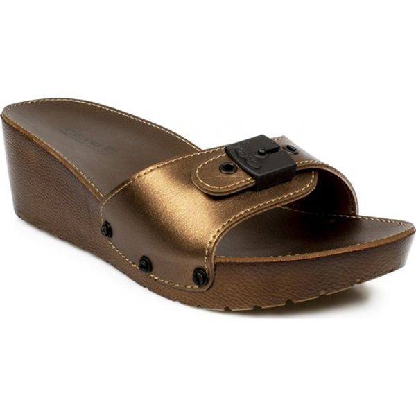 

ceyo heeled bronze woman comfortable orthopedic lady slipper, Black