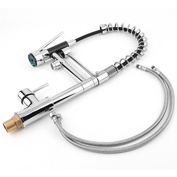 

kitchen bathroom 360 degree swivel mixer cold and single hole water tap washbasin silver single handle faucet