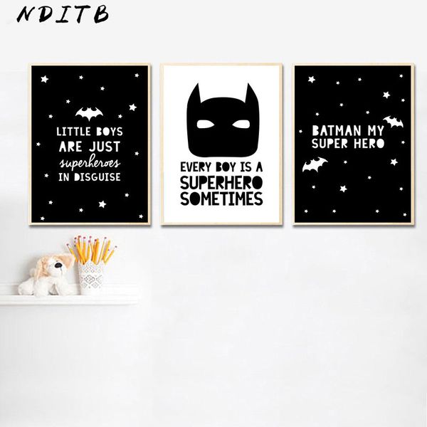 

black white cartoon canvas poster nursery print wall art painting nordic kids decoration picture baby boy bedroom decor