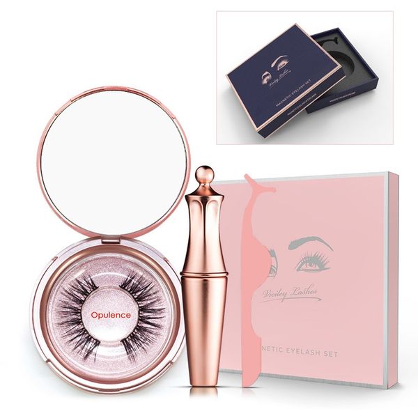 

false eyelashes magnetic liquid eyeliner tweezer sets waterproof long lasting luxury kits