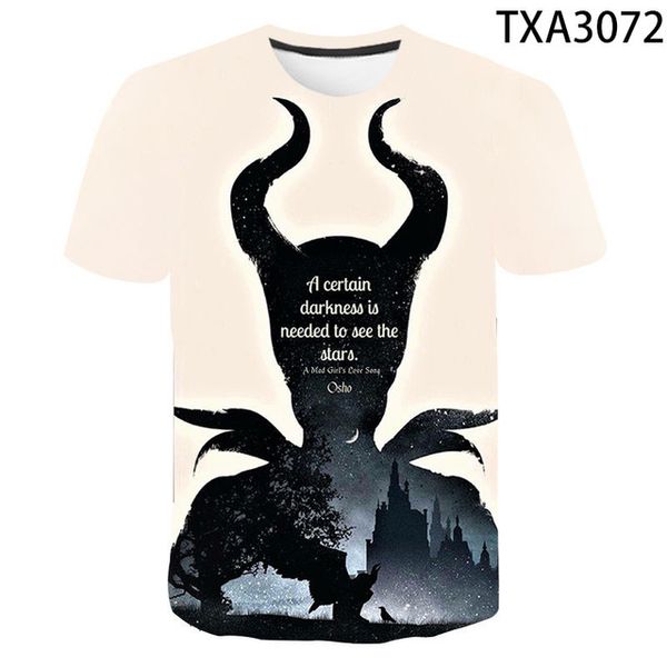 

movie maleficent 3d boy girl printed cool 3d print shirts graphic funny anime men clothing